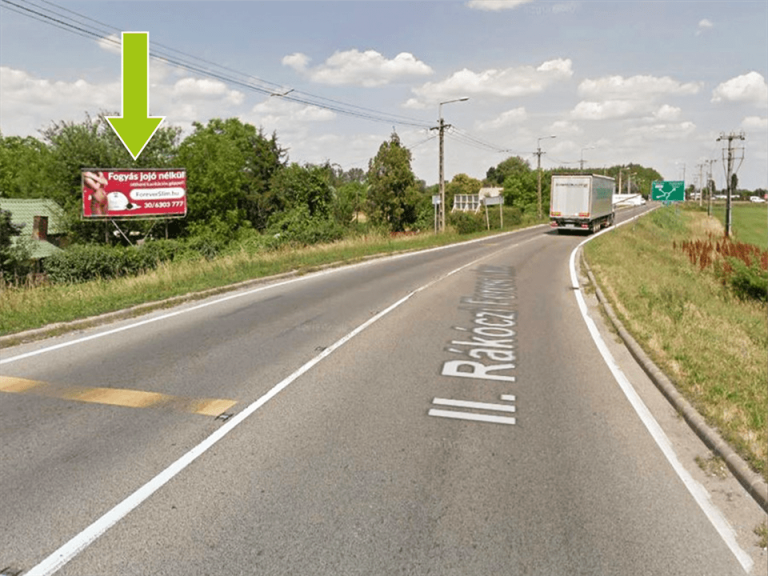 Budapest XXI. kerület – II. Rákóczi F. u. 383.- Körforgalom után >C
