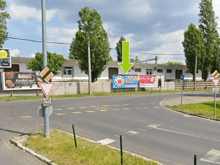 Budapest XIII. kerület – Reitter Ferenc utca-Kámfor utca, centrum felől Újpest felé