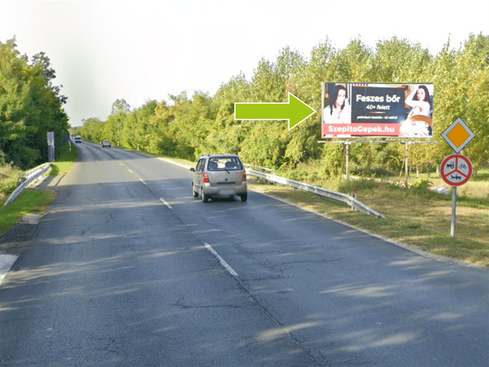 Balatonszemes – 7-es főút, Bajcsy-Zsilinszky út-Semmelweis utca sarok, 132,400 km-sz. előtt, Balatonlelle felé