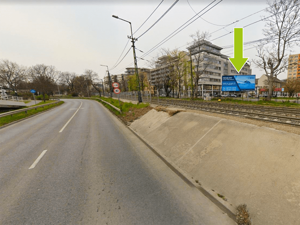 Budapest III. kerület – Árpád fejedelem útja 80.-Slachta Margit rakpart, centrum felé