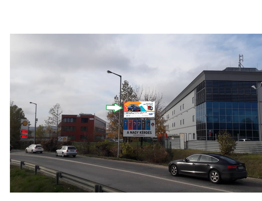 Törökbálint – Törökbálint M1-ről lehajtó első körforgalom Tbálinti centrum felé jobb, felső