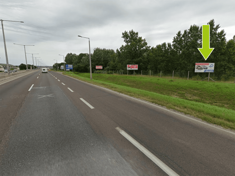 Budapest XV. kerület – M3 kivezető szakasz, Szentmihályi út után, Shell előtt Miskolc felé