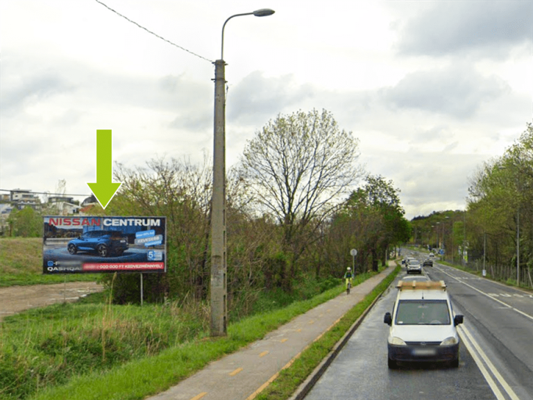 Budapest XI. kerület – Budaörsi út-Hosszúrét utca után 100m BAH csomópont felé