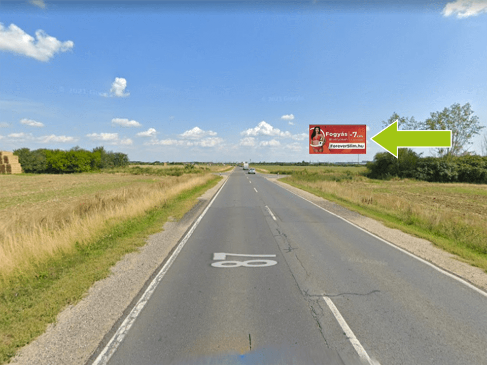 Szombathely – 87-es főút, Repülők útja, a Szombathely Center után