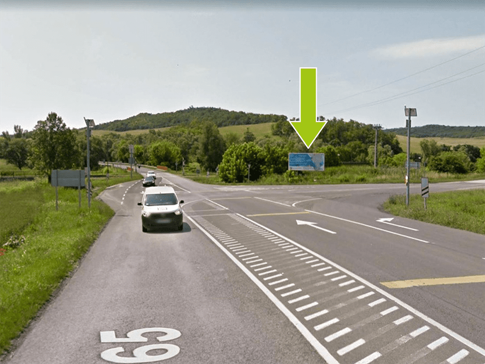 Darány – Daránypuszta 65-ös főút Tab-Tamási kereszteződés