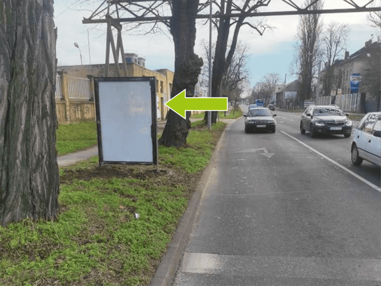 Budapest X. kerület – Gyömrői út – Újhegyi út sarka Sibrik Miklós út felől