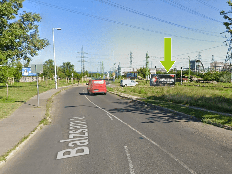Budapest XIII. kerület – Balzsam utca-Új Palotai út TESCO és Váci út felé