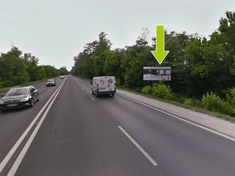 Fót – Külső Fóti út, Fótliget lakópark után körforgalomtól 100m, Auchan, M0 és Bp centrum felé
