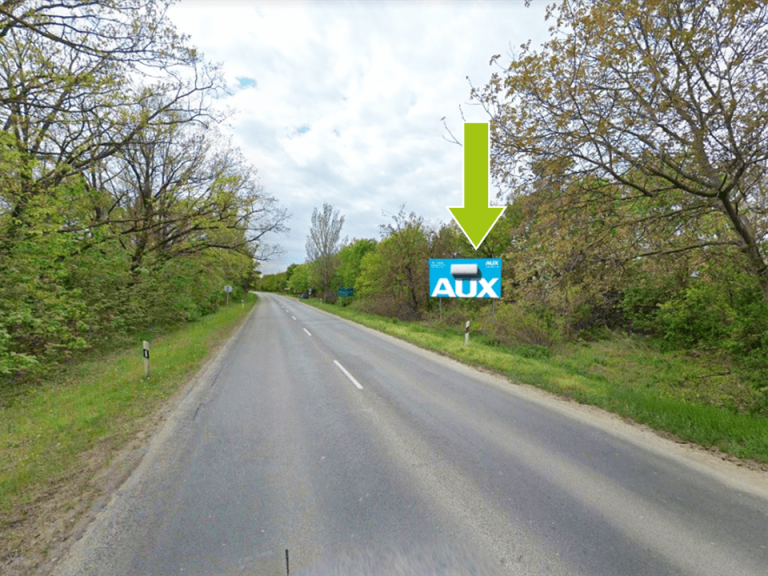 Siófok – 7-es főút, M7 autópálya felől, centrum felé