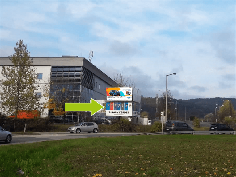 Törökbálint – Törökbálint M1-re felhajtó körforgalom BP felé baloldalon