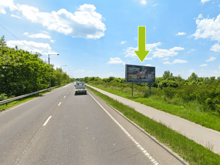 Szolnok – Kertész utca, Auchan felől 4-es főút felé