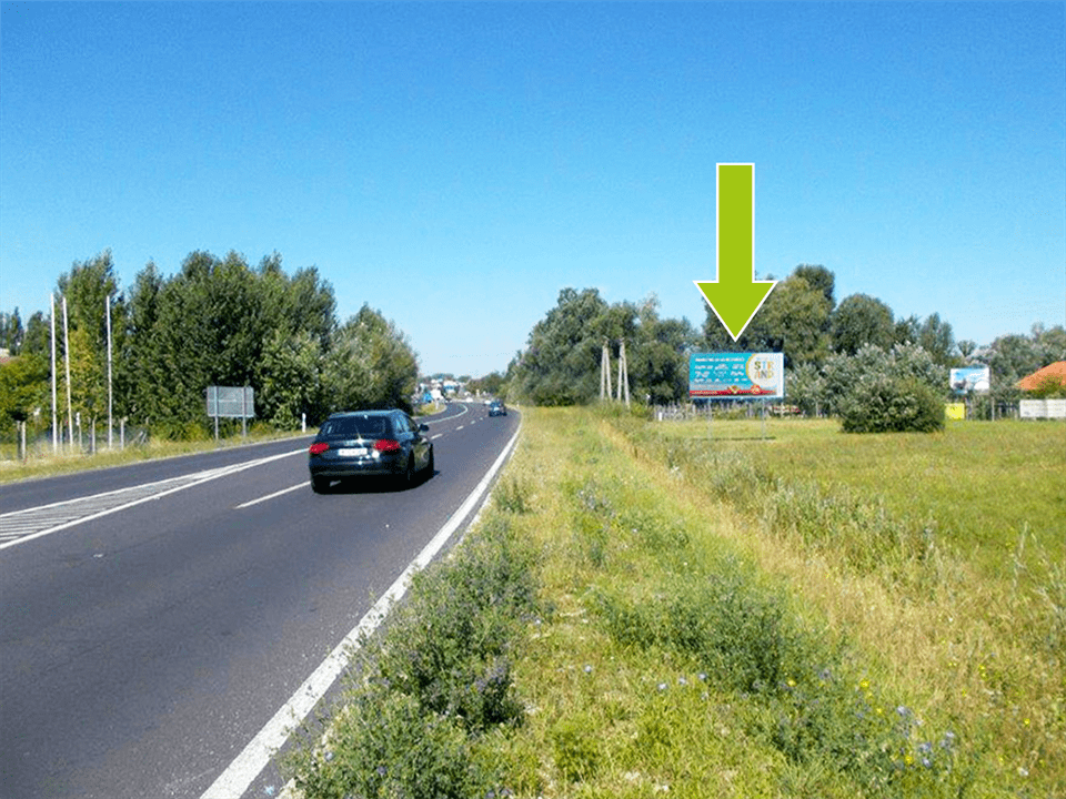 Keszthely – Csapás út, McDonald’s felől Tesco felé, körforgalom előtt