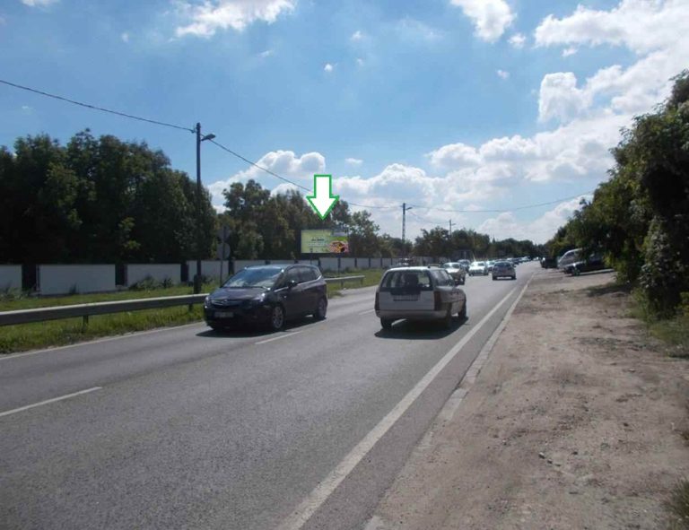 Budapest III. kerület – Bécsi út 298., Óbudai temetőnél, centrum felé