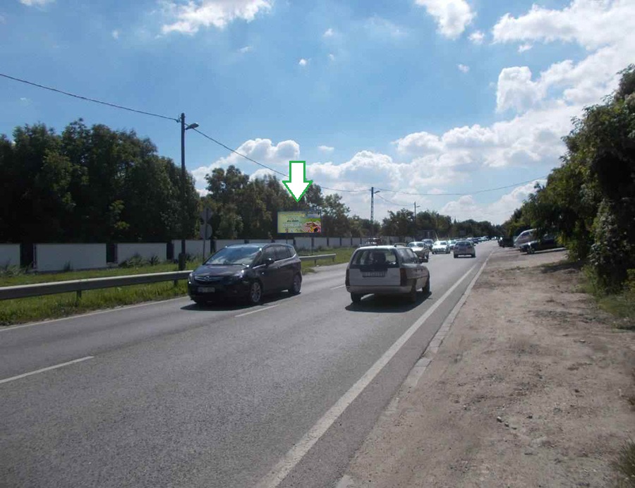 Budapest III. kerület – Bécsi út 298., Óbudai temetőnél, centrum felé