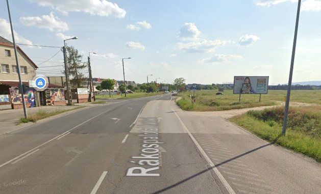 Budapest XVI. kerület – Rákospalotai határút, Szentmihályi úti körforgalom után, LIDL felé