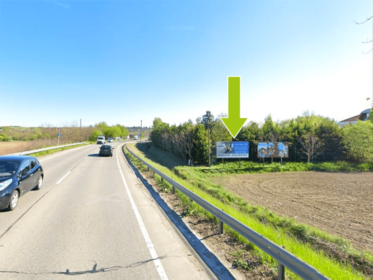 Aszód – Pesti út 0192-34-es hrsz. (Bp–Miskolc) bal oldal