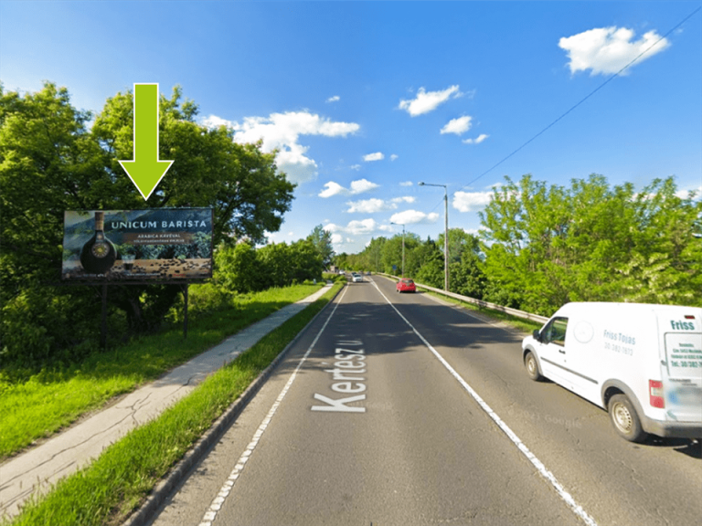 Szolnok – Kertész utca, repülőtérnél, 4-es főút, Auchan és centrum felé