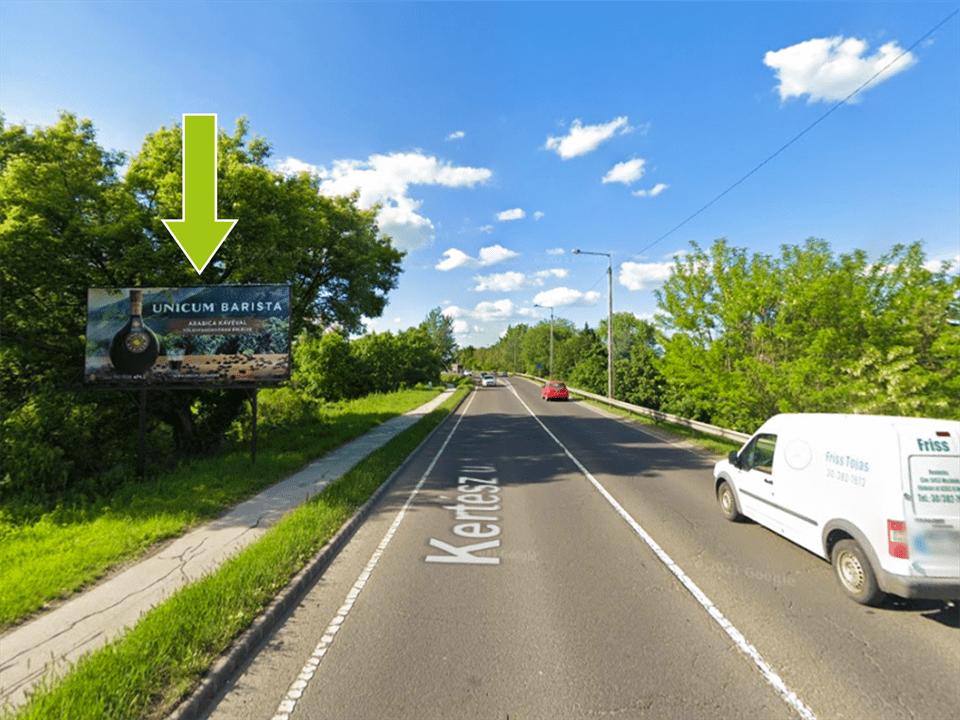 Szolnok – Kertész utca, repülőtérnél, 4-es főút, Auchan és centrum felé