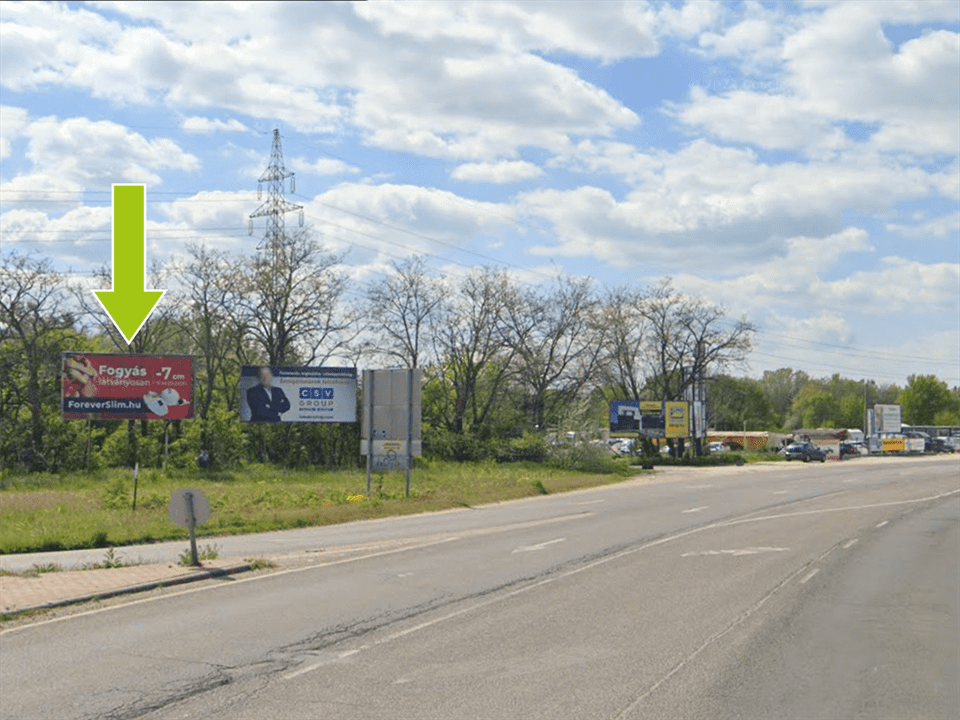 Budapest XXIII. kerület – Szentlőrinci út – M5 felhajtó, Tesco felől Szeged felé 2