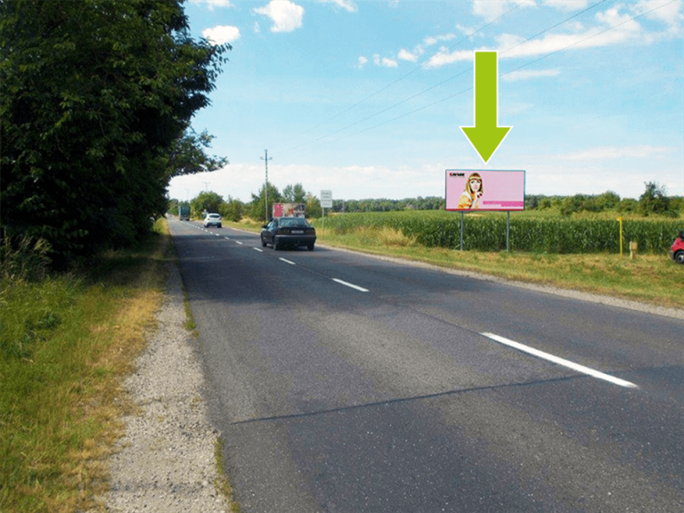 Komárom – Igmándi út–Városmajor u.(Komárom-Kisbér) jobb oldal