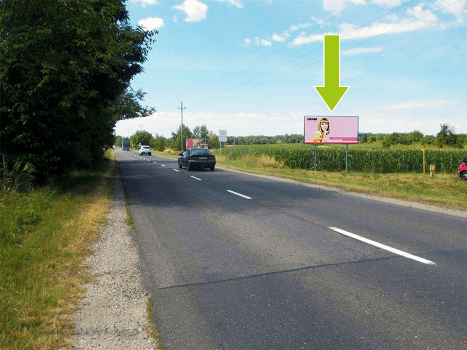 Komárom – Igmándi út–Városmajor u.(Komárom-Kisbér) jobb oldal