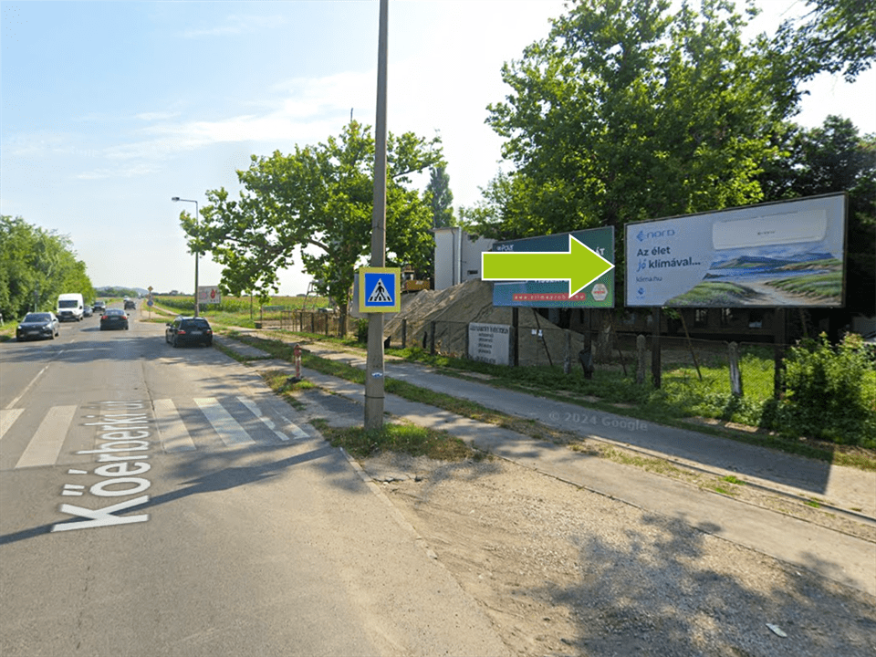 Budapest XI. kerület – Kőérberki út Repülőtéri út előtt, repülőtér felé 2
