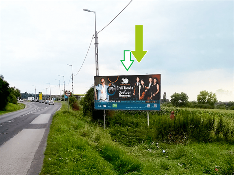 Keszthely – Hévízi út centrum felé, Mobil Petrol benzinkút előtt 200m.