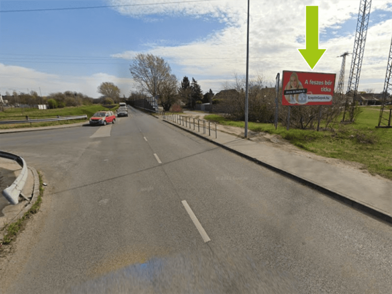 Budapest XVIII. kerület – Külső kerületi út – Bevásárló u. – M5-Auchan felől, Nagykőrösi út felé