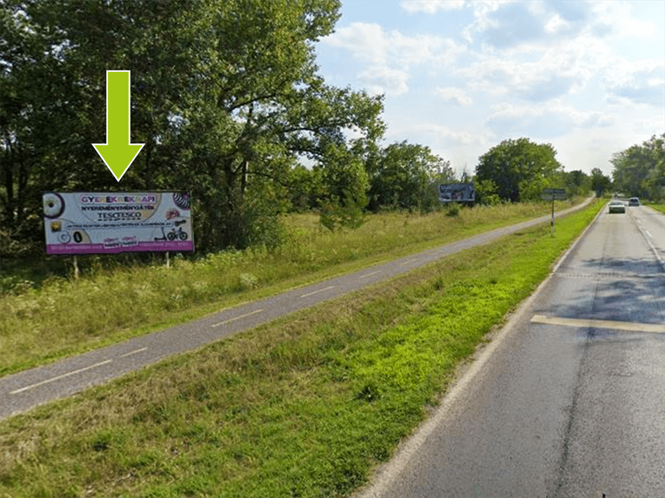 Győr – 1-es főút, Mártírok útja Avar utca után 100m, M19 lehajtó felé