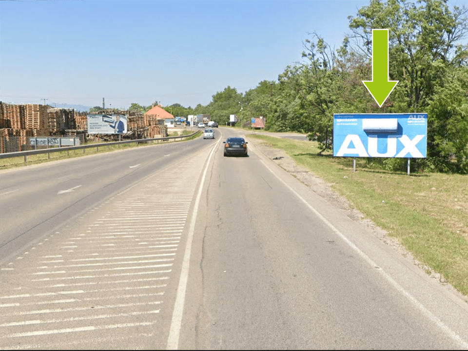 Budapest XXIII. kerület – XXIII. Ócsai u – M51 csomópont után centrum felé jobb
