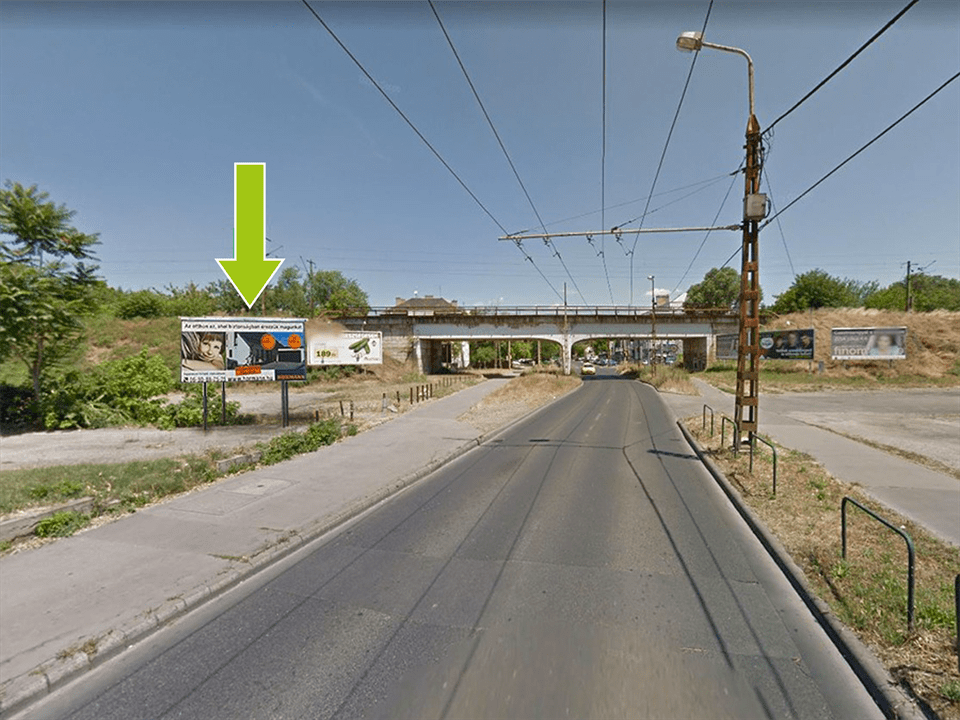 Budapest XIV. kerület – Egressy út-Francia utca sarok, Hungária krt. felől