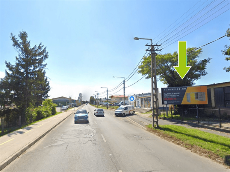 Zalaegerszeg – Zrínyi Miklós u. 77 centrum felől