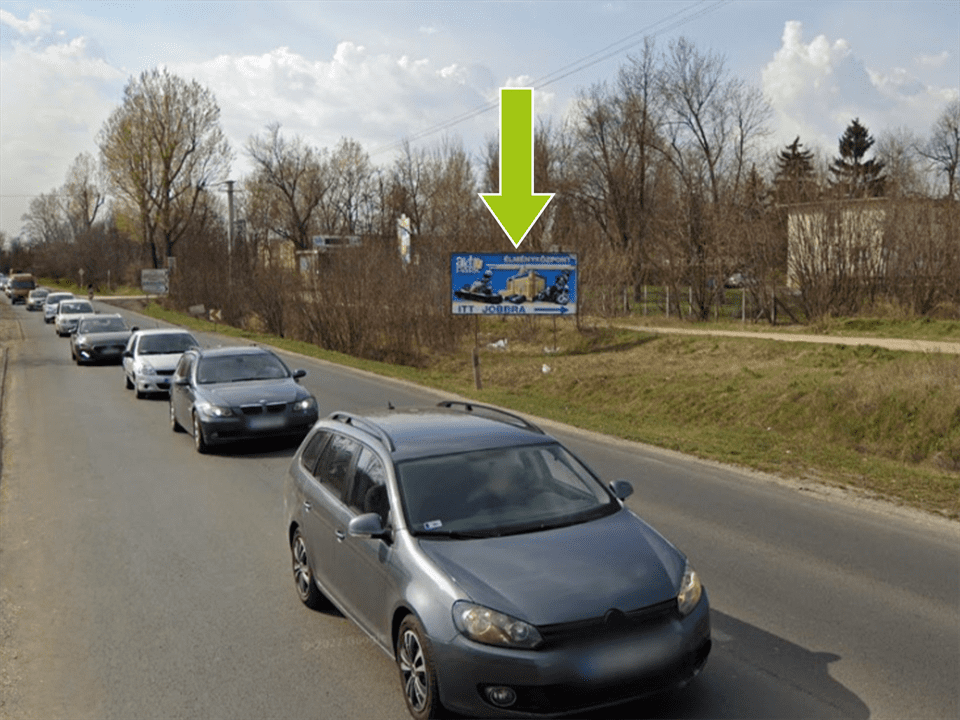 Budapest XVII. kerület – Pesti út, M0 le/felhajtótól 100m, centrum felé