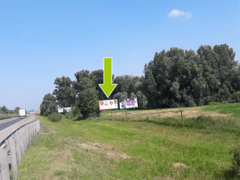 Budapest XVIII. kerület – M5 autópálya bevezető szakasza, 17+900km, bal