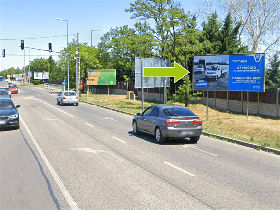 Budapest XXIII. kerület – Szentlőrinci út – Köves u., M5 felé