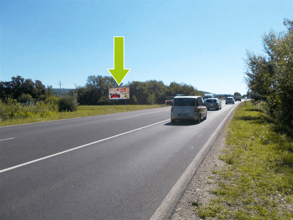Keszthely – Csapás út, Tesco felől McDonald’s felé, körforgalom után