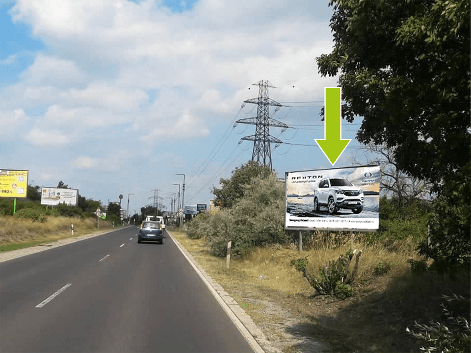 Budapest XXII. kerület – Balatoni út Szoborpark előtt 200 m Bp. cba jobb
