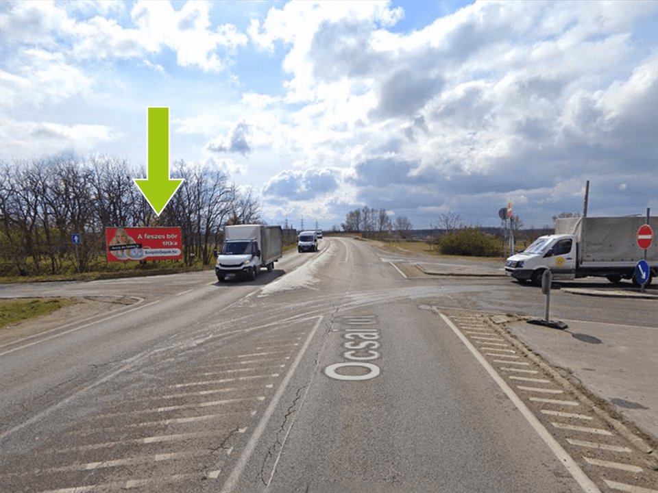 Budapest XXIII. kerület – Ócsai út centrumból jobb MOL után