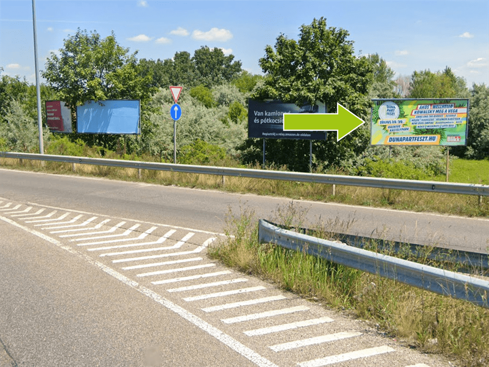 Budapest XX. kerület – M5 felhajtó Tesco és Méta cspt. felől 2.