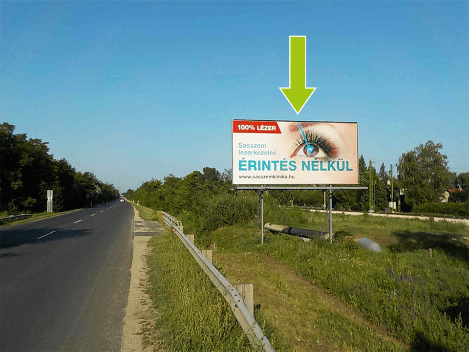 Balatonlelle – 7-es főút 132,400 km-sz. előtt Siófok felé