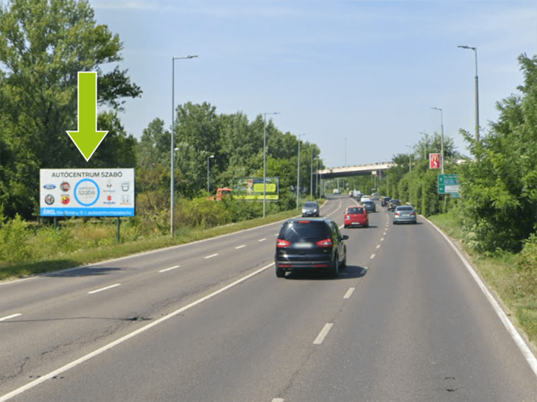 Budapest XXII. kerület – 6-os főút mellett – Háros utca 7. Campona és centrum felől