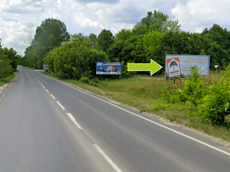 Budapest XVII. kerület – Pesti út, M0 le/felhajtótól 70m, centrum felé