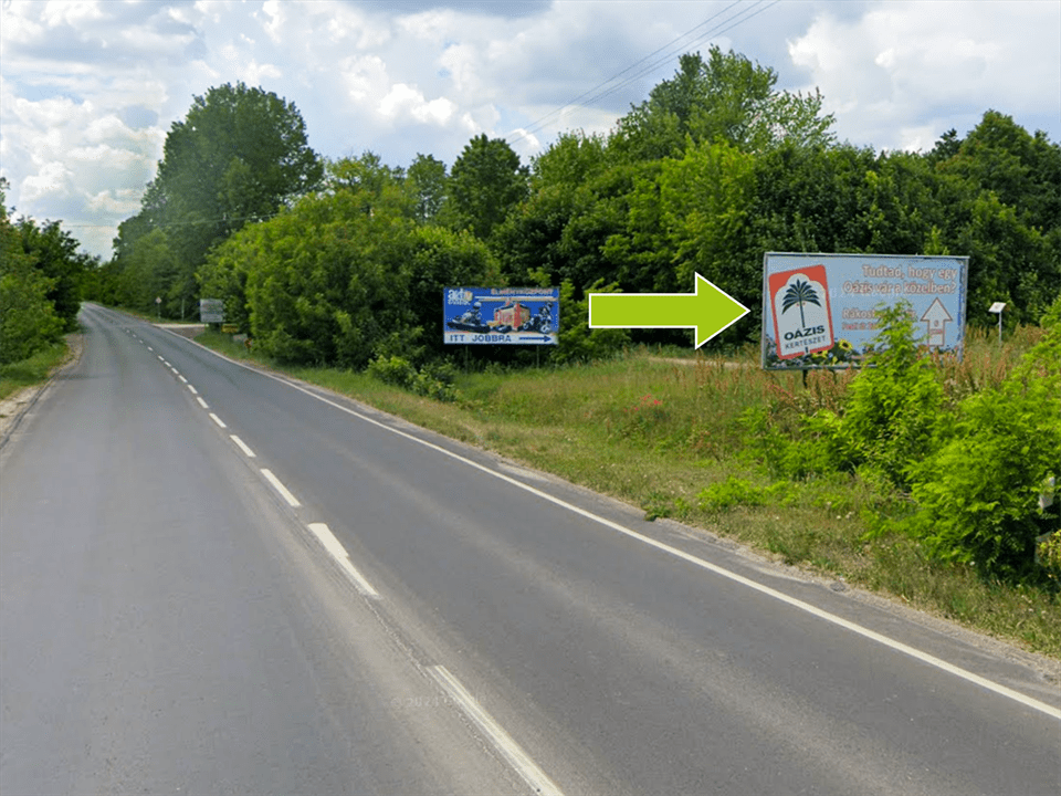 Budapest XVII. kerület – Pesti út, M0 le/felhajtótól 70m, centrum felé