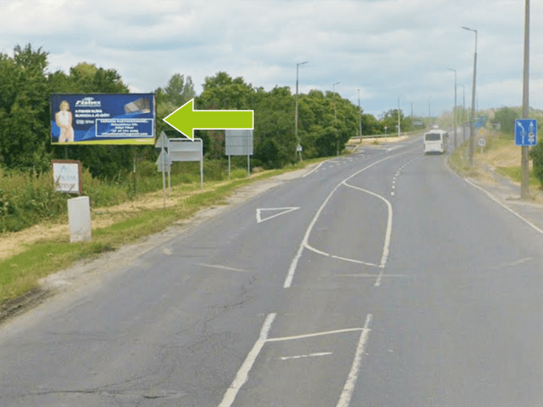 Szolnok – Tószegi út, 4-es főút és centrum felé