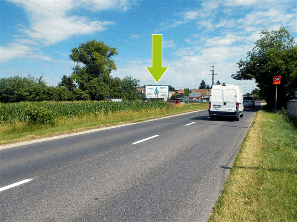 Komárom – Igmándi út–Városmajor u.(Kisbér–Komárom) bal oldal