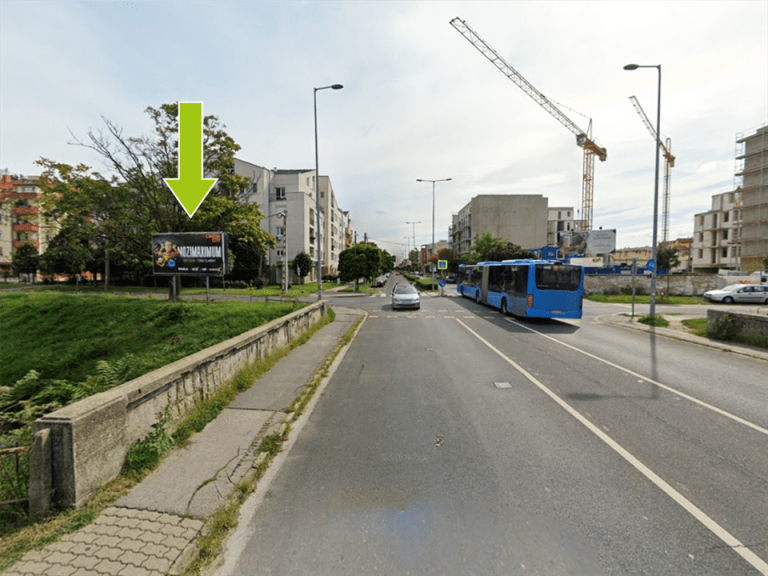Budapest XIII. kerület – Reitter F. út – Tahi u., centrum felé