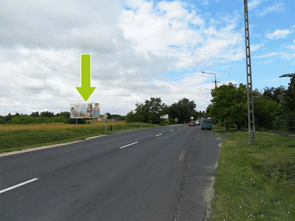 Balatonszabadi – 7-es főút 107,500 km-szelvény, Siófok felé